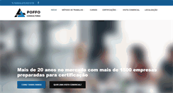 Desktop Screenshot of poffoconsultoria.com.br