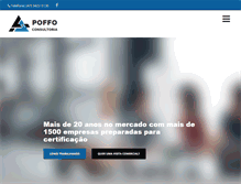 Tablet Screenshot of poffoconsultoria.com.br